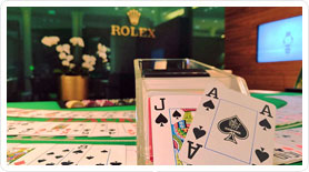 soirée casino Bucherer Rolex animation