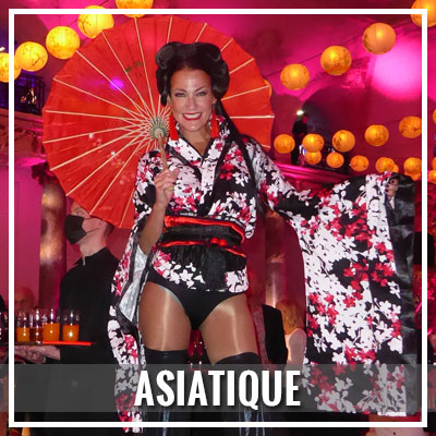 Costumes th&egrave;me Asiatique
