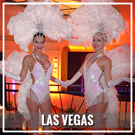 Costumes Showgirl Las-Vegas événementiel