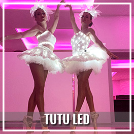 Danseuses Tutu LED Robe lumineuse