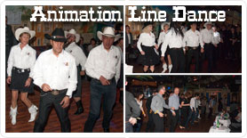 animation western Line Dance