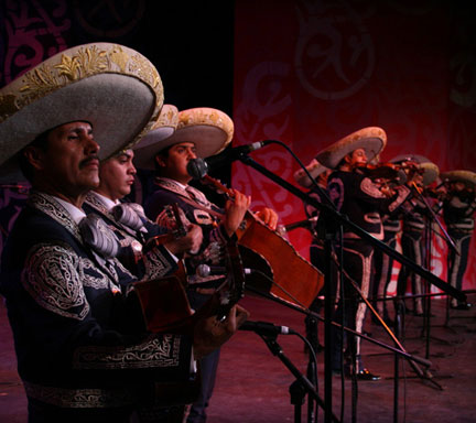 Musicien mexicains Mariachis thème Mexique