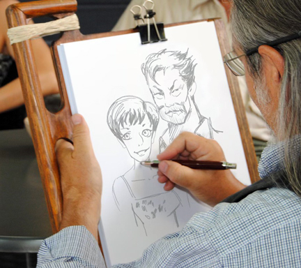 animation manga portrait dessin