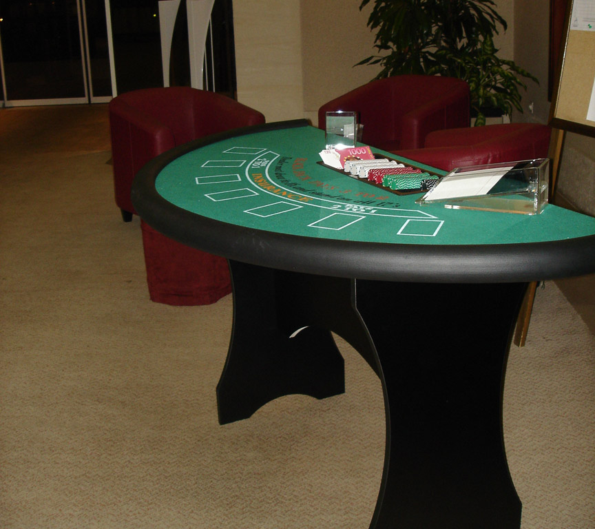 location tables de casino